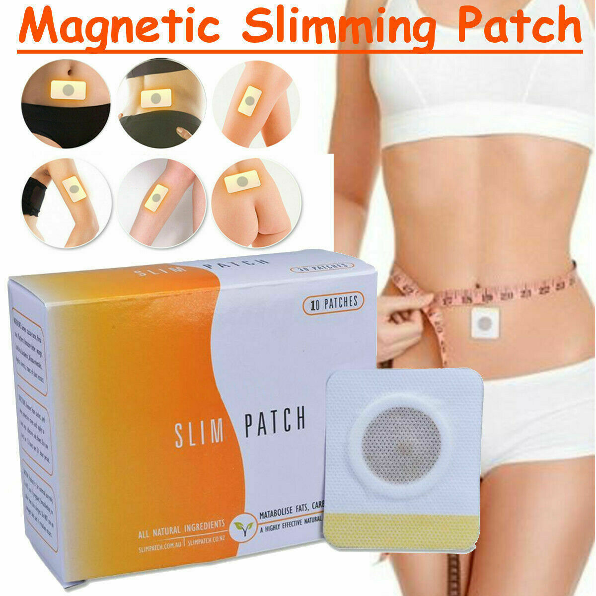 Type: 30Pcs Slim Belly Product Magnetic Abdominal Slimming Product Navel Lose Weight Cellulite Fat Lose Weight Products Thin Body Product 