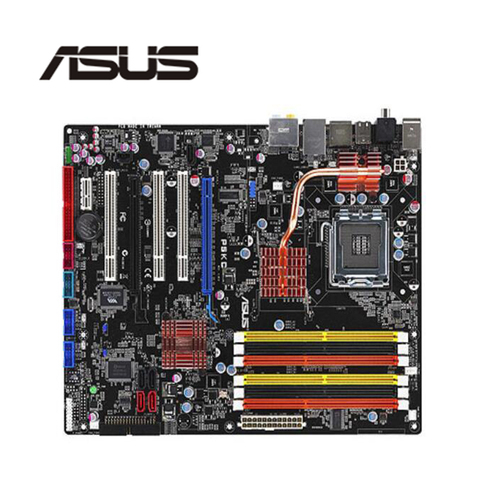 For Asus P5KC Desktop Motherboard  P35 Socket LGA 775 DDR2  Original Used Mainboard On Sale ► Photo 1/1