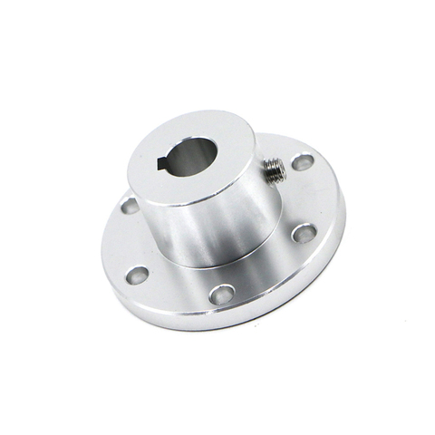 Omni wheel Flange Coupling Aluminum alloy diameter 5 6 8 10mm 12 14 15 16 18 mm keyway coupling ► Photo 1/6