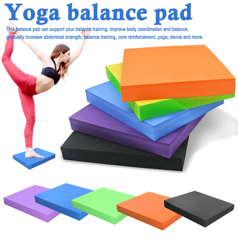 Yoga Mat Pad Soft Balance Foam Exercise Thick Balance Fitness