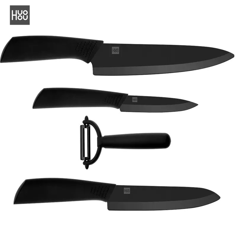 Youpin Huohou Cool Black Kitchen Non-stick Knife With Knives