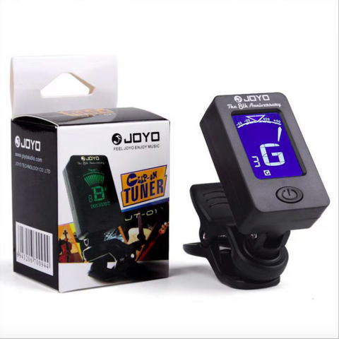 Guitar Tuner Digital Clip-On Tone Tuner for Electric Urikri Bass Violin Universal 360 Degree Rotatable Sensitive Built-in Batter ► Photo 1/6