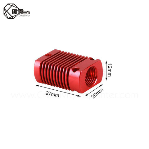 Creativity 2PCS 3D Printer Parts CR-10 Heat Sink Hot End Radiator Long Distance for 1.75mm 3.0mm Filament ► Photo 1/6