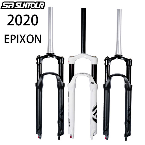 SR SUNTOUR EPIXON MTB Mountain Bike Front Fork 26/27.5/29er Stroke 100mm air Damping Remote suspension remote control fork ► Photo 1/6