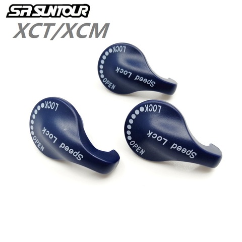 SR Suntour XCM XCT Bike Fork Lock Cover Shoulder Control Damper Fork Speed Lock Cover MTB Bike Damping Rod Parts ► Photo 1/4