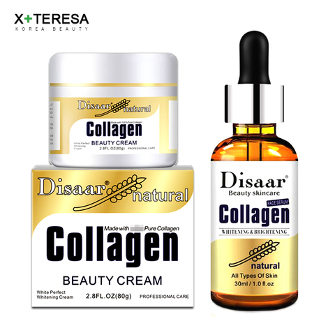 Collagen Cream Best Moisturizer Hyluronic Face Lift Whitening Cream Skin Care Moisturizing Anti-aging Anti Wrinkle Facial Cream ► Photo 1/6