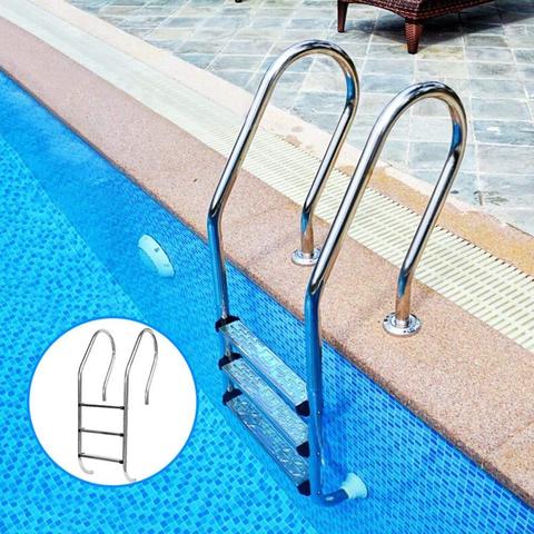 1Pcs Swimming Pool Ladder Steps Stainless Steel Replacement Anti Slip Ladder Non-Slip Pedal For Swimming Pool （Without Armrest） ► Photo 1/1