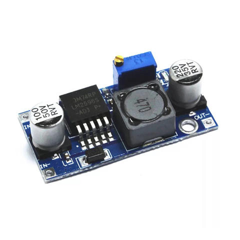 LM2596S DC-DC step-down power supply module 3A adjustable step-down module LM2596 voltage regulator 24V 12V 5V 3V ► Photo 1/6