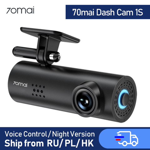 70mai Smart Dash Camera 1S Voice Control Car DVR Car Camera - English and Russian Version ► Photo 1/6
