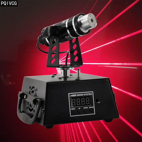 Moving Head Red Laser Scan Light laser lights DMX512 Dot matrix effect MINI Laser light ► Photo 1/6