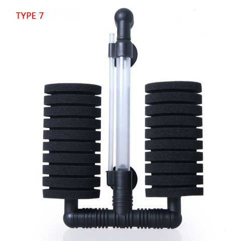 Aquarium Filter Fish Tank Air Pump Skimmer Biochemical Sponge Filter Aquarium filtration filter Aquatic Pets Products ► Photo 1/6