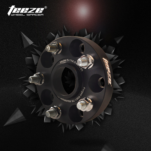 TEEZE Customized Conversion Wheel Spacers Adapters Aluminum 5x114.3 to 5x112 5x100 5x108 5x110 5x120 5x127 5x130 Customized fees ► Photo 1/6