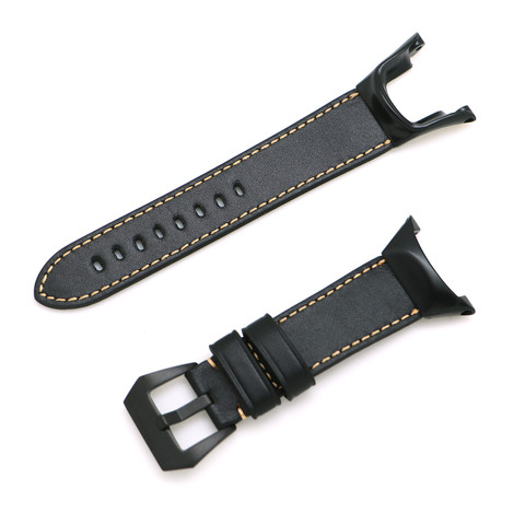 Wtitech Replacement Strap Cowhide Leather Watch Band Bracelet for Suunto Ambit/Ambit2/Ambit3 Sport/Run/Peak ► Photo 1/1