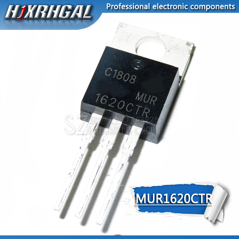 1Pcs MUR1620CTR TO-220 new and original HJXRHGAL ► Photo 1/1