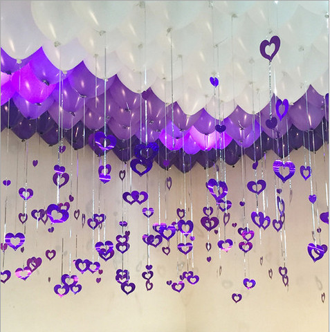 Balloons Ribbon Laser Ribbons for Party Decoration Birthday Gifts DIY  Packing Wedding Decoration Foil Satin Ribbons