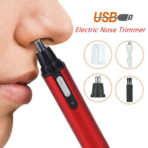 Electric Nose Trimmer Multifunctional Rechargeable Ear Hair Removal Shaver Hair Removal Face Neat Clean Trimer Razor Care Tool ► Photo 1/6