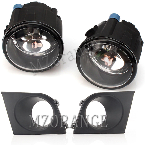 Car Front Fog Light For Nissan Tiida /Latio Style 2007 2008 2009 2010 with Fog Lamp Hood  Cover ► Photo 1/6