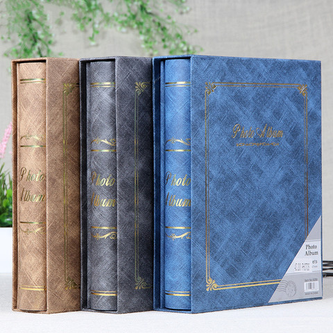 4D Large 6-inch Intert Photo Album 200 Pages Scrapbook Paper Baby Family Scrapbook Albums Wedding Foto Album Scrapbooking Album ► Photo 1/6