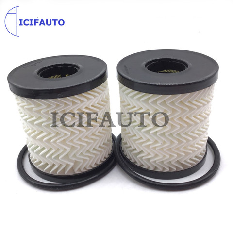 2 X Eco Oil Element Filter For Citroen Fiat Ford Jaguar Lancia Land Rover Mini Peugeot Volvo 30650798 1109AH 1109Z1 9467645080 ► Photo 1/3