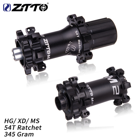 ZTTO M2 MTB Straightpull Hub Ultralight 28 Hole 54T Ratchet HG XD MS Core fit 12 speed Thru Axle QR 28h Bicycle Hub ► Photo 1/6