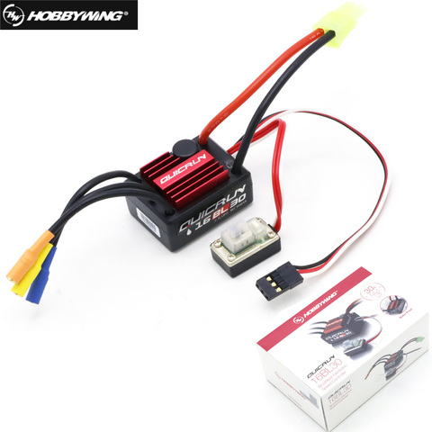 100% Original Hobbywing QuicRun 16BL30 30A Brushless ESC For 1/16 On-road / Off-road / Buggy /Monster RC Car ► Photo 1/6