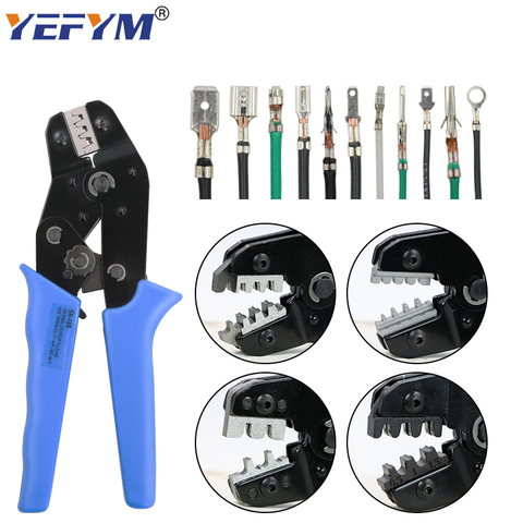 Crimping Pliers 0.1mm2-6mm2 for XH2.54/ph2.0/2.8/4.8/6.3/3.96/2510 High precision plug spring terminal crimp tools SN-48B ► Photo 1/6