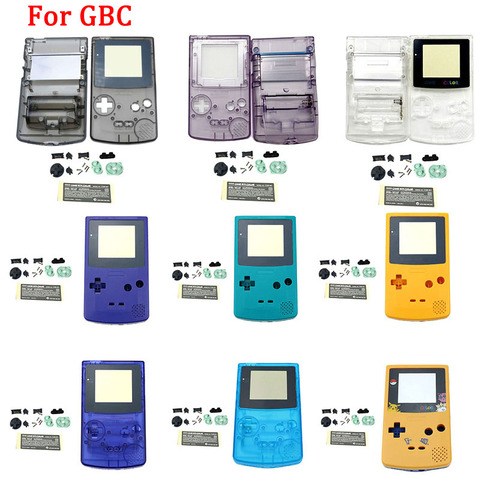New Original Game Console Shell Case for Gameboy Color Light Classic Game Console Shell Case for GBC Housing Shell with buttons ► Photo 1/6