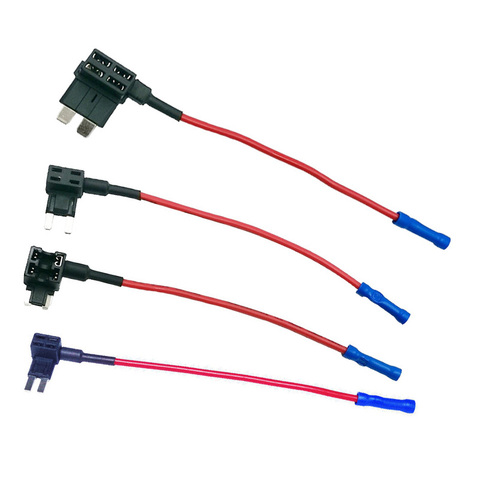 12V Fuse Holder Add-a-circuit TAP Adapter Micro Mini Standard Ford ATM APM Blade Auto Fuse with 10A Blade Car Fuse with holder ► Photo 1/6