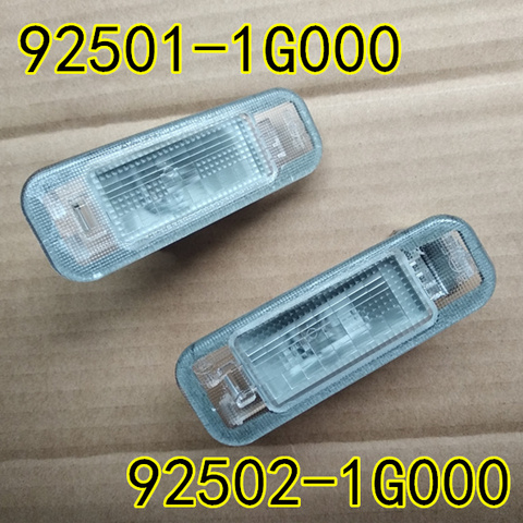 High Quality 925011G000 925021G000 Genuine Trunk License Lamp LH RH 2EA For Kia Rio 4D 5D 2006-2011 92501-1G000 92502-1G000 ► Photo 1/6