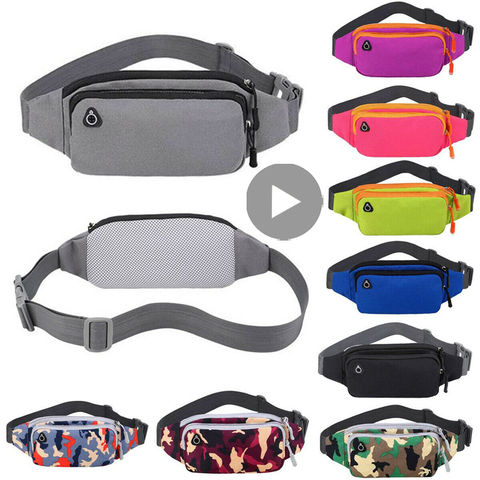 Waist Bags Fanny Pack for Men Women, Pouch Hip Bum Bag Chest Sling