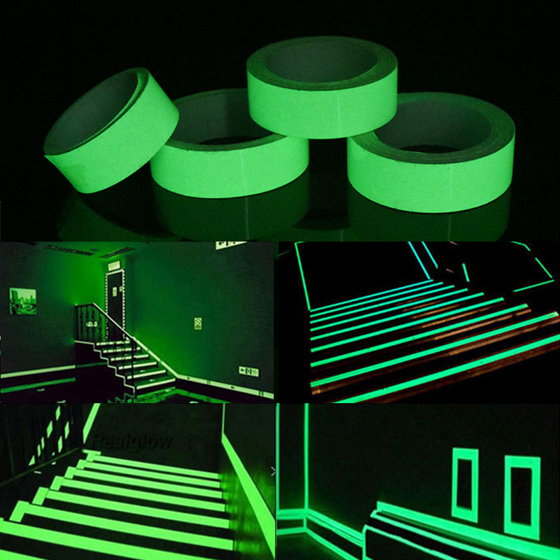 Luminous Fluorescent Night Stickers Self-Adhesive Glow In The Dark Sticker Tapes