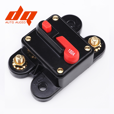 60A 80A 100A 150A 200A 300A Car Audio Amplifier Circuit Breaker Fuse Holder AGU Style Stereo Amplifier Refit ► Photo 1/6