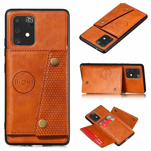 PU Leather Case For Samsung Galaxy A21 A41 A51 A71 A81 A91 M31 M60S M80S S10 Note 10 Lite Magnetic Wallet Card Slot Holder Cover ► Photo 1/6