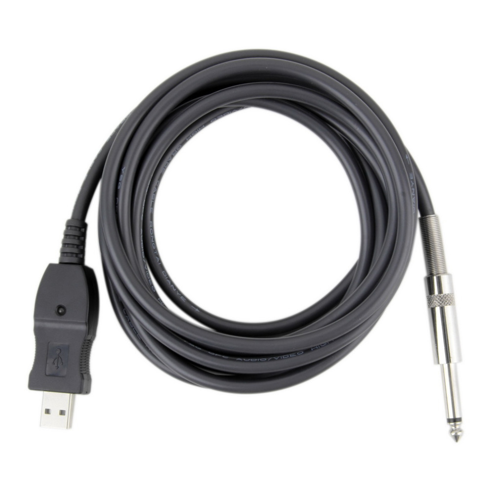 Electric Guitar Music Tone Amplifier Cable 3M/5M 6.35mm Male Jack