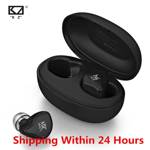 KZ S1 S1D TWS Wireless Bluetooth 5.0 Earphones Touch Control Earphones Dynamic/Hybrid Earbuds Headset ZSX ZSN PRO C12 O5 X1 E10 ► Photo 1/6