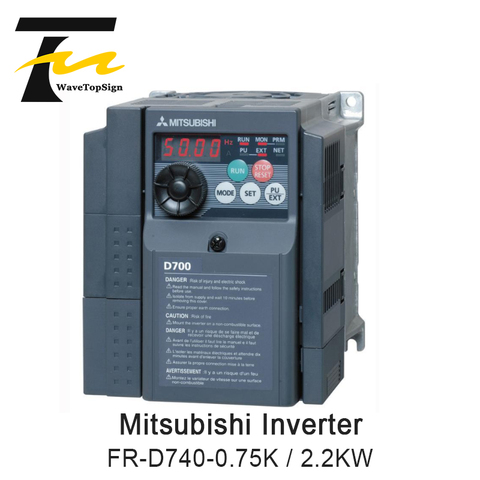 Mitsubishi inverter FR-D740-0.75K-CHT FR-D740-2.2K-CHT 3 Phase 380V ► Photo 1/4