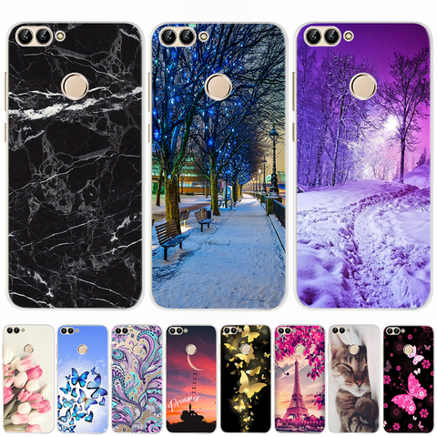 For Huawei P Smart Case TPU Soft Silicone Back Cover Phone Case For Huawei P Smart Cover Bumper Fundas FIG-LX1 PSmart 2022 Case ► Photo 1/6