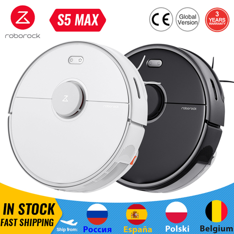 Price History Review On Roborock S5 Max Robot Vacuum Cleaner Wifi App Control Automatic Sweep Dust Sterilize Smart Planned Washing Mop Upgrade Of S50 Aliexpress Seller Roborock Smartech Store