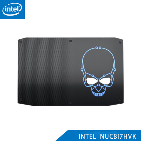 Original Intel NUC 8i7HVK Hades Canyon Core i7-8809G Mini PC Windows 10 4K UHD AMD Radeon Office Gaming Mini Desktop Computers ► Photo 1/6