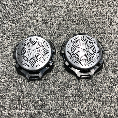 Car rear Door Tweeter Cover For Mercedes Benz W213 W205 E C GLC Class Series hifi horn High quality silver speaker cover trim ► Photo 1/6