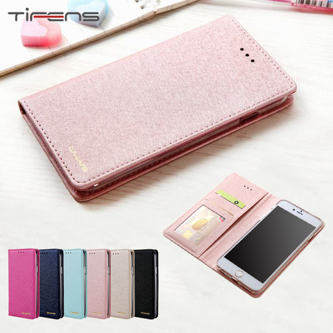 Leather Case For iPhone 12 Mini 11 Pro XS Max XR X Flip Wallet Coque For iPhone 7 8 Plus SE Magnetic Silk Pattern Card Cover Bag ► Photo 1/6