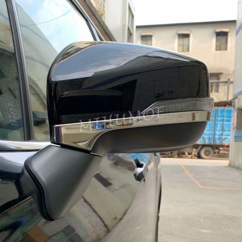 Steel Side Rearview Mirror Trims For Subaru Forester SK 2022 Accessories ► Photo 1/4