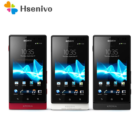 MT27i Original Unlocked Sony Xperia sola MT27 MT27i 3G WIFI FM Radio Bluetooth Cellphone Free shipping ► Photo 1/6