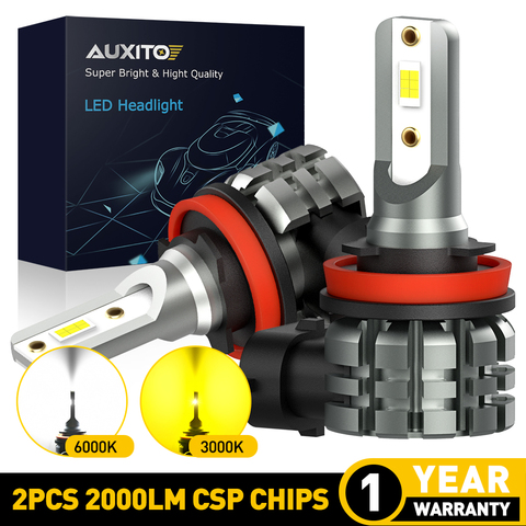 AUXITO H11 LED Bulb 6000K Cool White