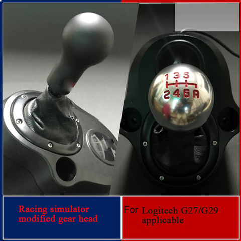 For Logitech G29 G27 Manual Gear Shift Head Modification Aluminum Alloy Accessories Personalized Gear Head ► Photo 1/6