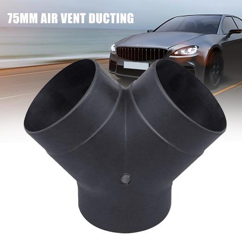 75mm Air Vent Ducting Y Piece Elbow Pipe Outlet Exhaust Connector For Webasto Eberspaecher Air For Diesel Parking Heater ► Photo 1/6