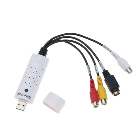 Hot USB Audio Video Capture Card hot sale for Easy to cap Adapter VHS To DVD Video Capture Converter For Win7/8/XP ► Photo 1/6