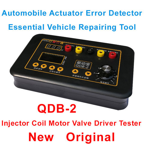 QDB-2 Vehicle Automobile Actuator Fault Detector Car Coil Ignition Idle Stepping Motor Solenoid Valves Injector Tester Driver ► Photo 1/6