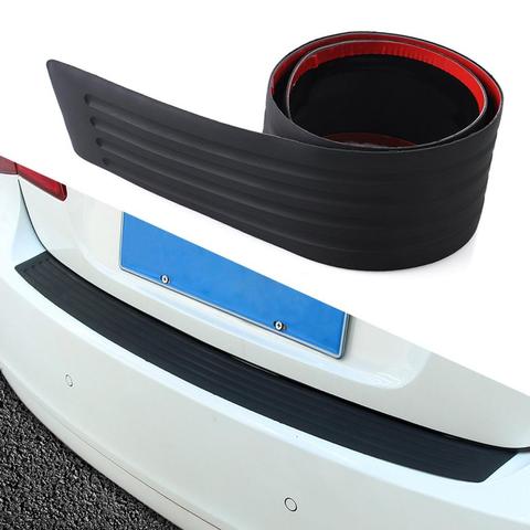 Rear Bumper Sill Protector Plate Rubber Cover for honda insight nissan juke citroen berlingo volkswagen transporter t5 ford ► Photo 1/5