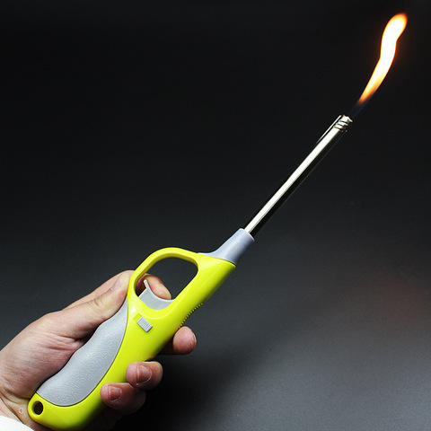 Torch Hose Jet Multipurpose Lighter Turbo Butane Gas Stove Ignition Cigar Pipe Cigarette Windproof Lighter Kitchen BBQ Welding ► Photo 1/6